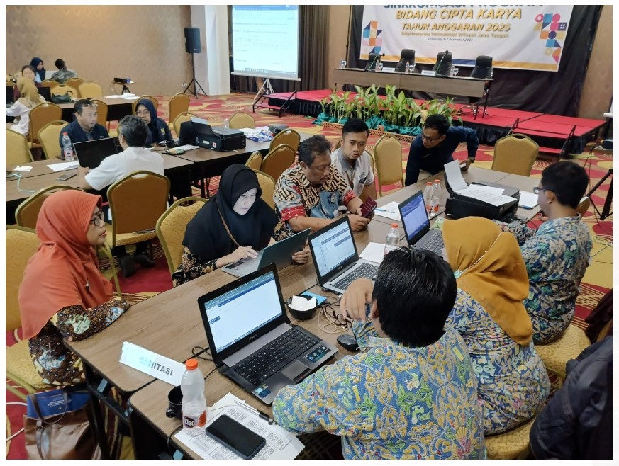 Bappedalitbang Purworejo Mengikuti Rapat Sinkronisasi Program Bidang Cipta Karya TA 2025