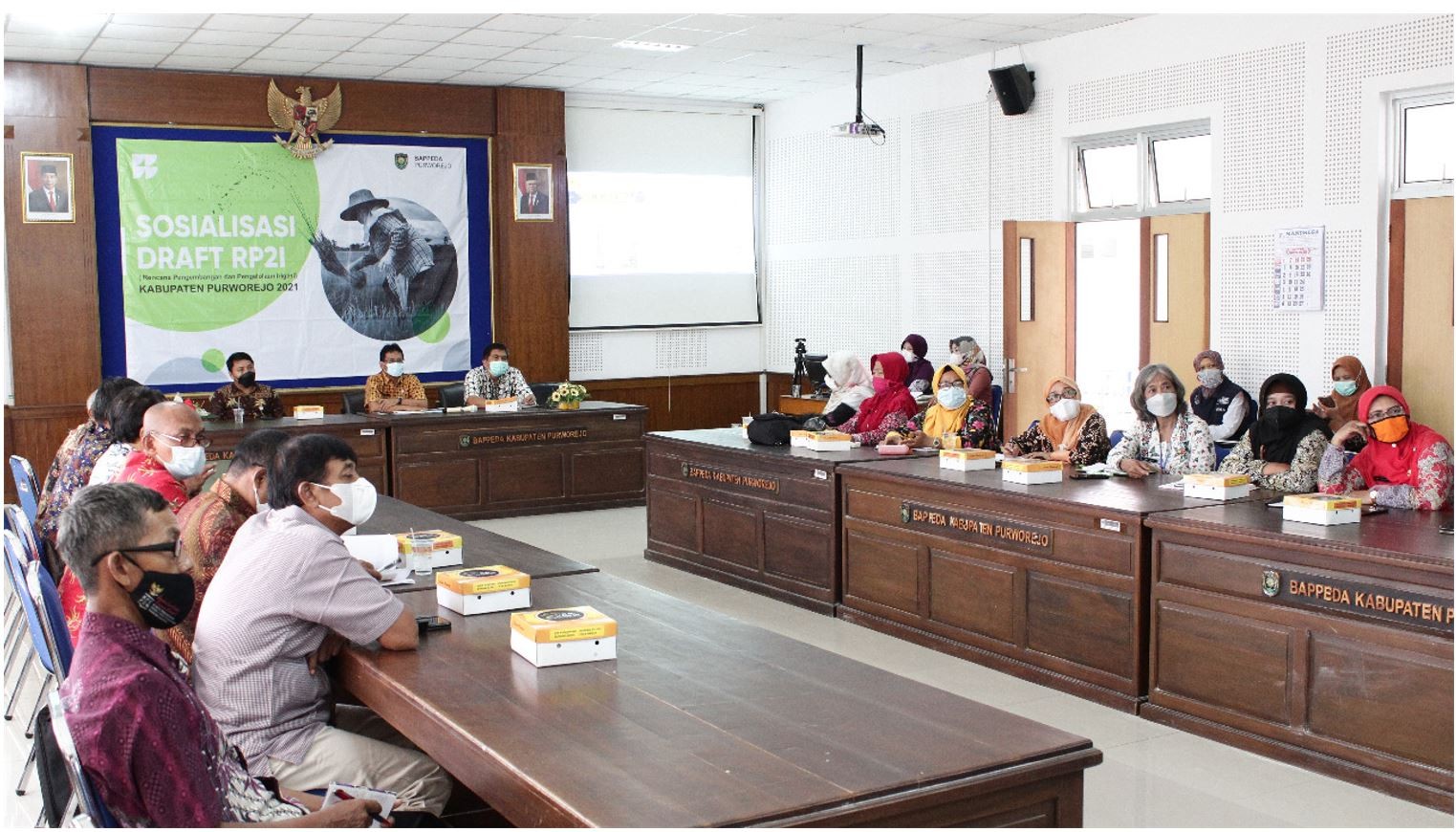 Bappeda Selenggarakan Sosialisasi Draft RP2I Kabupaten Purworejo