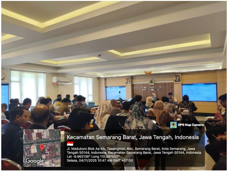Bapperida Purworejo Mengikuti Rapat Koordinasi Penyelenggaraan SPAM Provinsi Jawa Tengah TA 2025