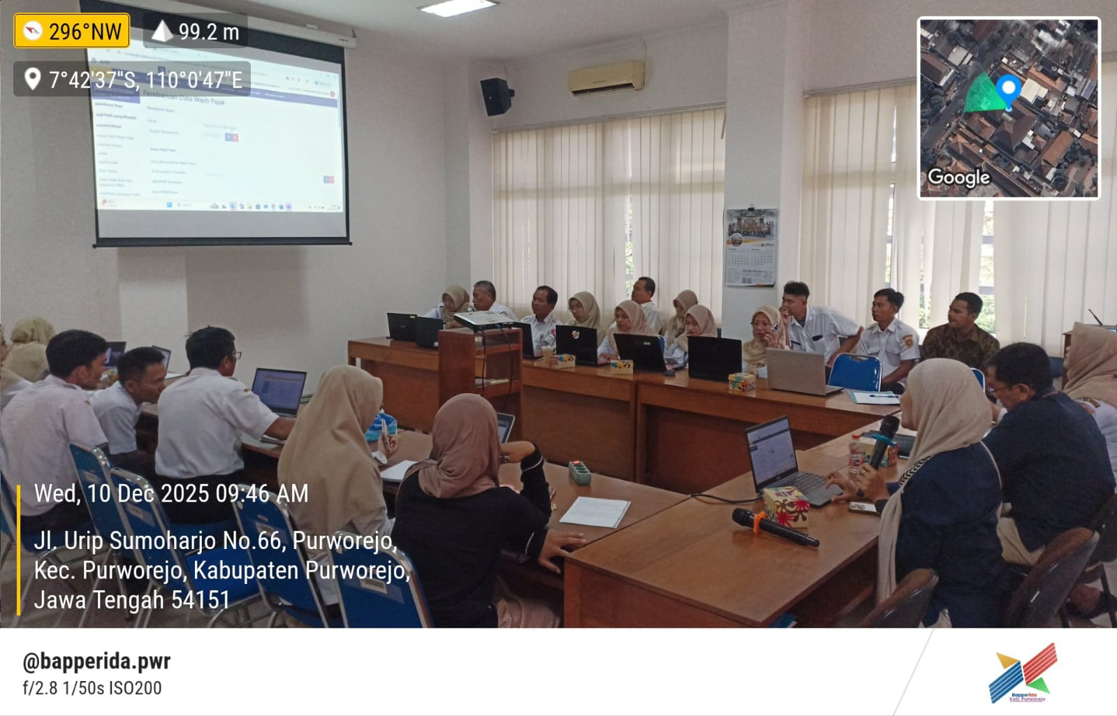 Bapperida Kabupaten Purworejo menyelenggarakan Sosialisasi Pendaftaran Aktivasi Akun dan Pembuatan Kode Otorisasi Coretax serta Pelaporan SPT Tahunan bagi ASN Bapperida. 
