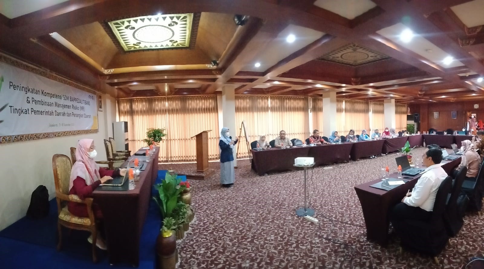 Peningkatan Kompetensi SDM Bappedalitbang dan Pembinaan Manajemen Risiko (MR) Tingkat Pemerintah Daerah dan Perangkat Daerah