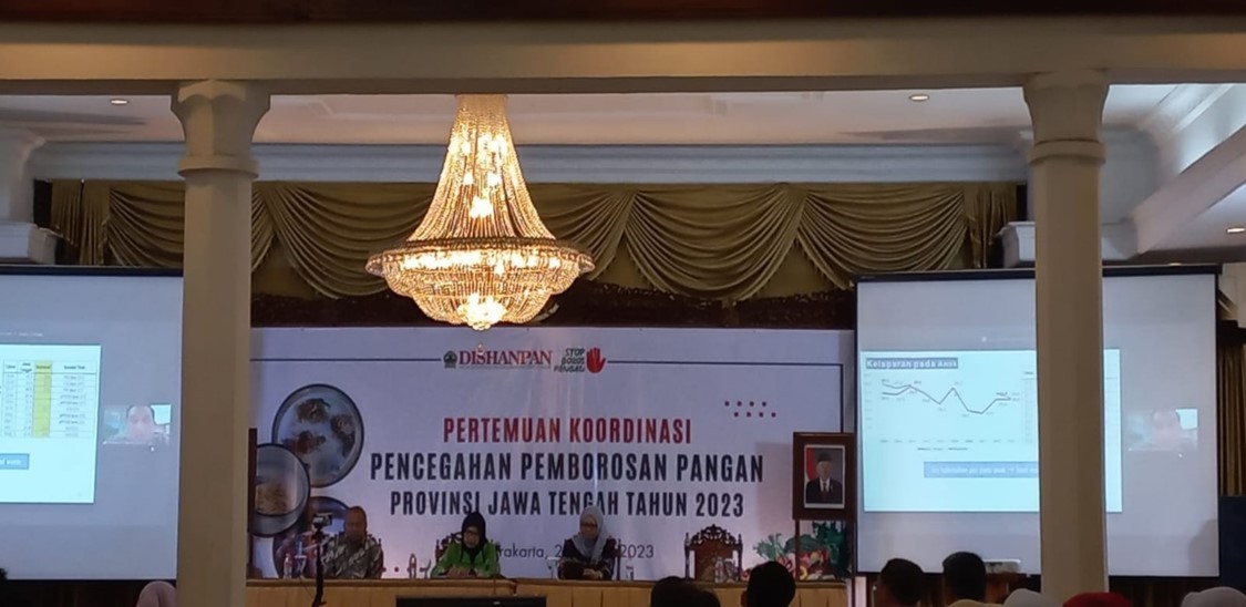 Pertemuan Koordinasi Pencegahan Pemborosan Pangan Provinsi Jawa Tengah Tahun 2023