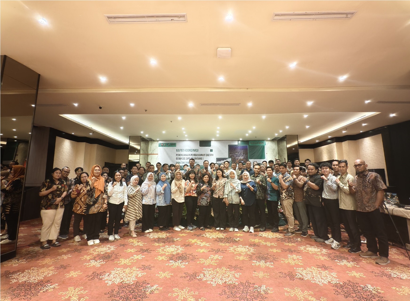 Rapat Koordinasi Perencanaan Pembangunan Daerah berbasis SIPD (Sumatera dan Jawa-Bali)