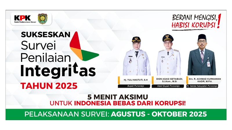Survei Penilaian Integritas Tahun 2025 - (Ada 0 foto)
